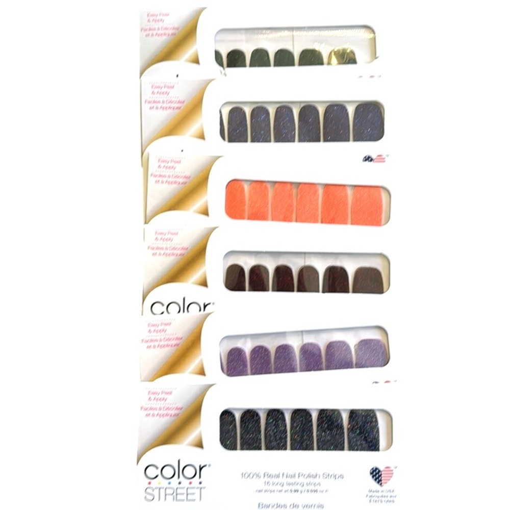 6 Sets Retired‎ Color Street nail strips! 💅🏻